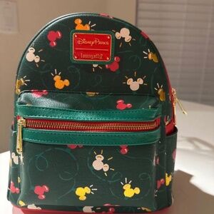 Disney Loungefly Christmas backpack NWT